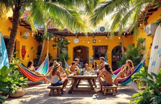 hostel puerto escondido